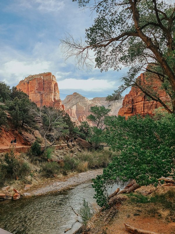 The Angel’s Landing Trail Head