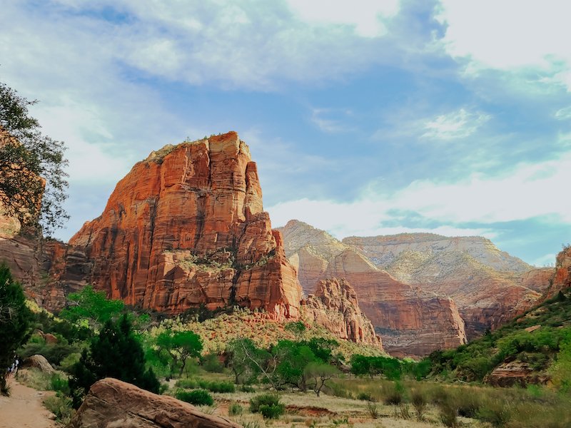 The Angel’s Landing Trail Head