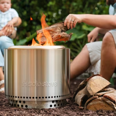 Stainless Steel Bonfire 2.0 Solo Stove  | Outdoorsy men's gift guide 2024