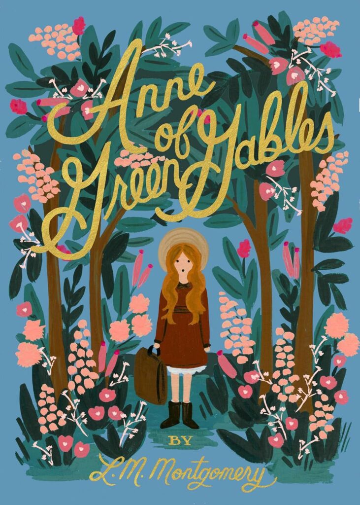 Anne of Green Gables illustrated book cover